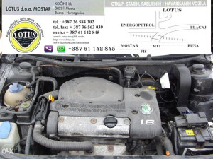 Škoda Octavia 1.6 benzin 00-motor mjenjac (ostali dijelovi)