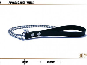 POVODAC ZA PSA PSE 1027 - 2CM ŠIRINA - 100CM