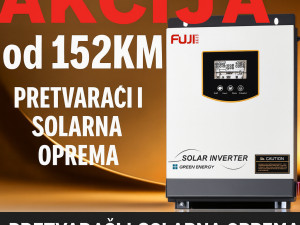 Inverteri 900W 12V Pretvarači Baterije Akumulatori Solarni