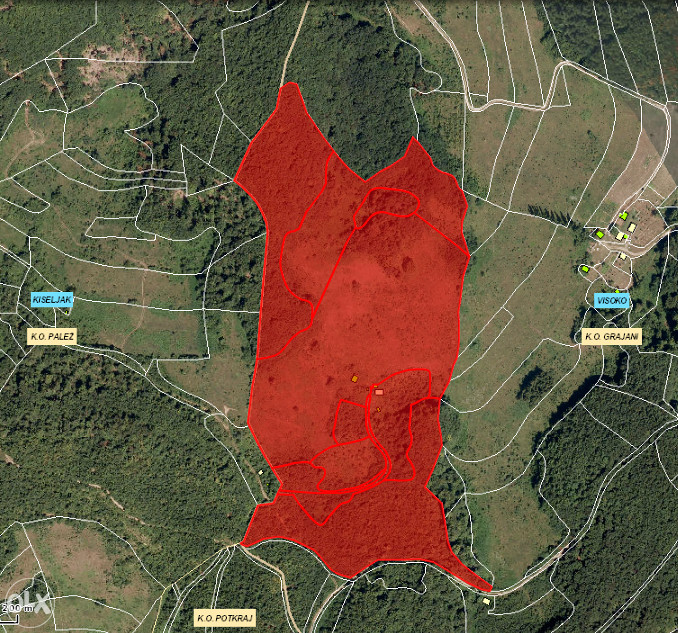 Plac Visoko 111.739 m2