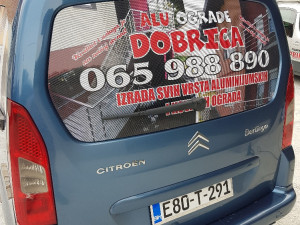 REKLAME OD STIROPORA, SLOVA, LOGO, stiropor