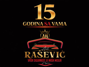 15 GODINA SA VAMA AUTO RAŠEVIĆ RADIMO SUBOTOM