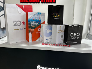 REKLAMNE KESE, za butike, zlatare, vrecice papirne