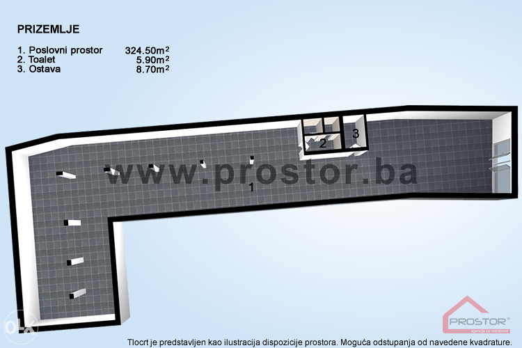 PROSTOR prodaje: Stambeno poslovni objekat, Konjic 21