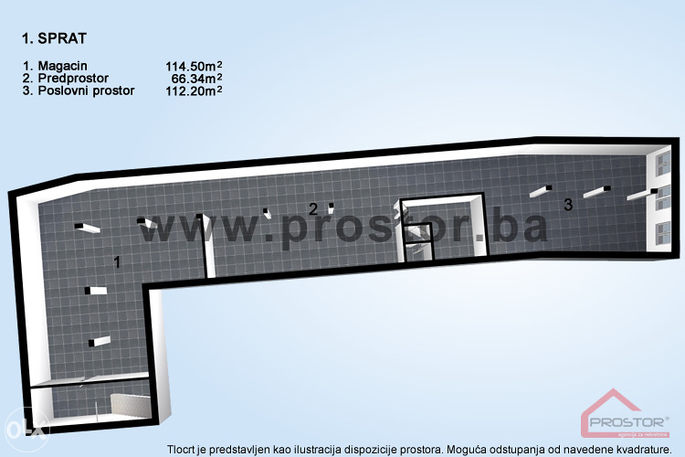 PROSTOR prodaje: Stambeno poslovni objekat, Konjic 22