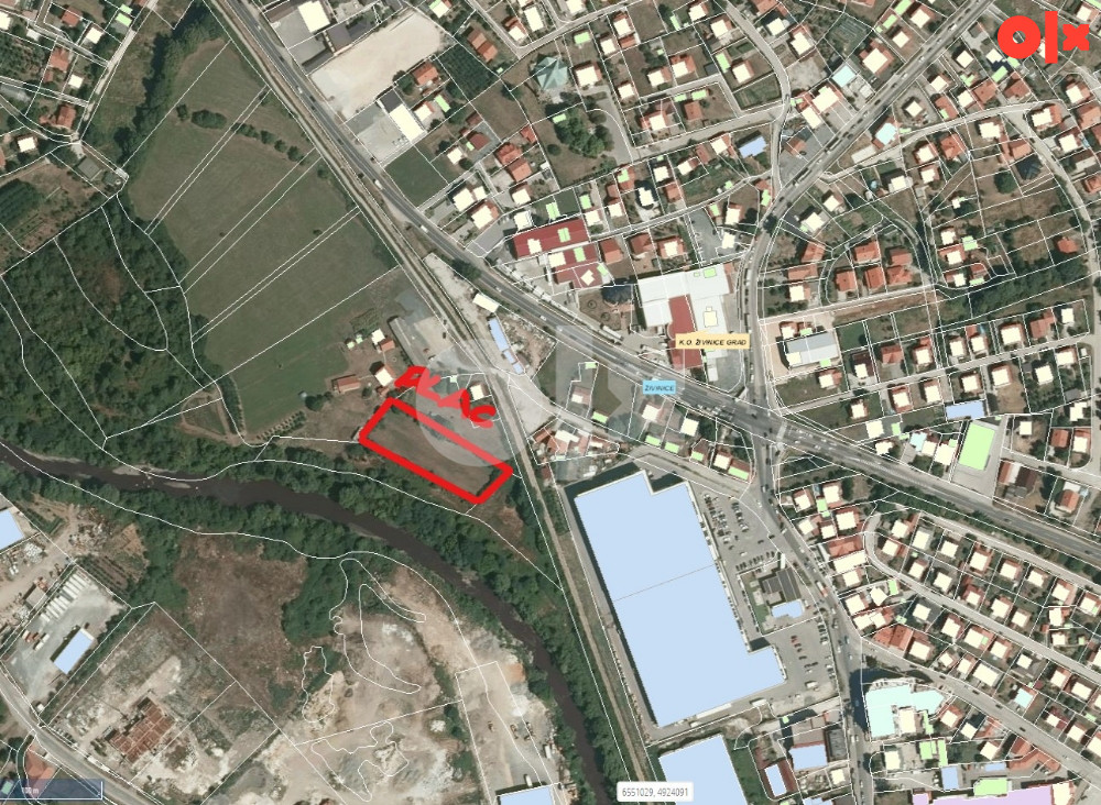 Zemljište plac Lug Živinice / Plac Šarenjak /Plac iza Binga 13