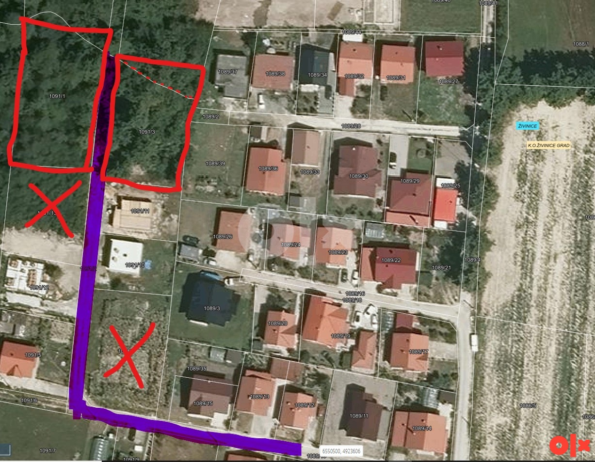 Zemljište plac Lug Živinice / Plac Šarenjak /Plac iza Binga
