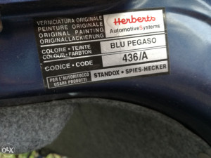 Hauba Alfa Romeo 156 (97-03) dijelovi limarija