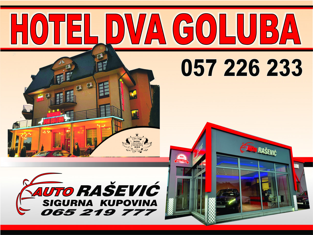 Hotel Dva Goluba Pale