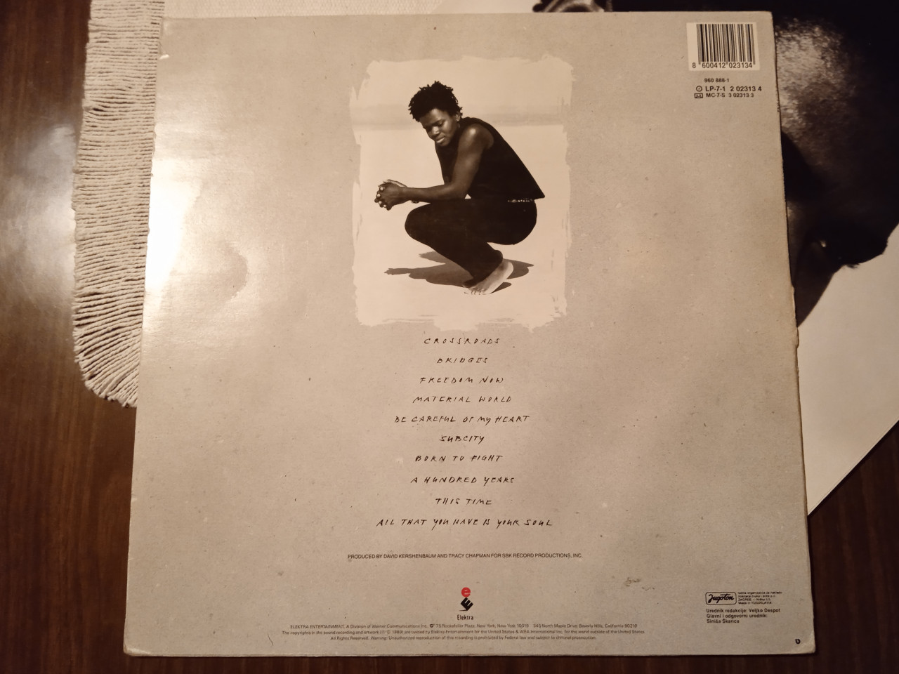 Tracy Chapman Crossroads lp