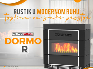 Kamin na drva Dormo R- ALFA PLAM