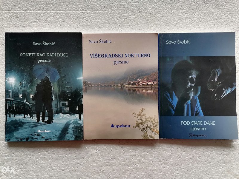 3 KNJIGE PJESAMA - Savo Škobić