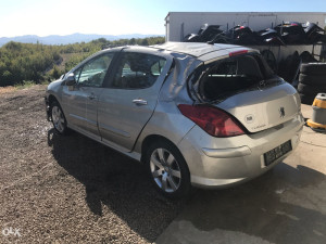 Peugeot 308 1,6 VTI 2009. djelovi dijelovi