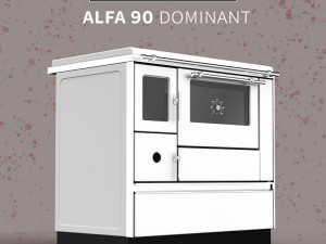 Peć na drva DOMINANT 90 H-ALFA PLAM