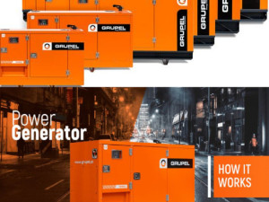 GRUPEL 20,35,50,125 kVA agregat dizel generator EU Proizvod