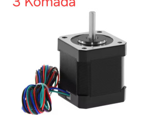 3 x Koracni stepper steper motori 3D printer 59 Ncm 84 oz.in