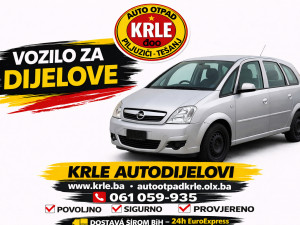 MERIVA 1.7 CDTI 74KW DIJELOVI KRLE AUTOOTPAD AUTO OTPAD
