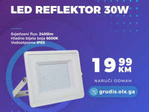 LED reflektor 30W