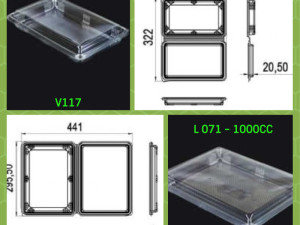 PET posude za mokri program (baklave) i suve kolače