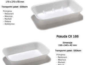 Stiropor posude za hranu