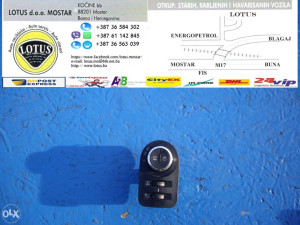 Opel Meriva 2010-prekidači svijetala (ostali dijelovi)