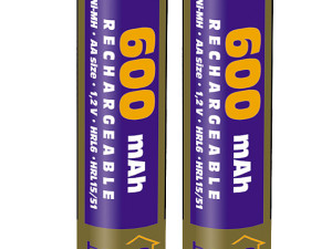 Punjiva baterija HOME AA 600mAh blister 2kom