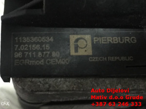 EGR ventil Peugeot 508 1,6 HDI 2012.