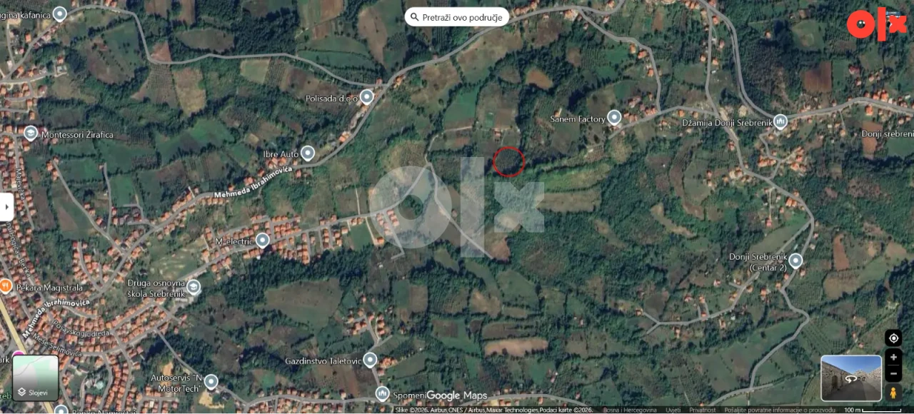 Zemljište na prodaju - Srebrenik (iza naselja Neum)