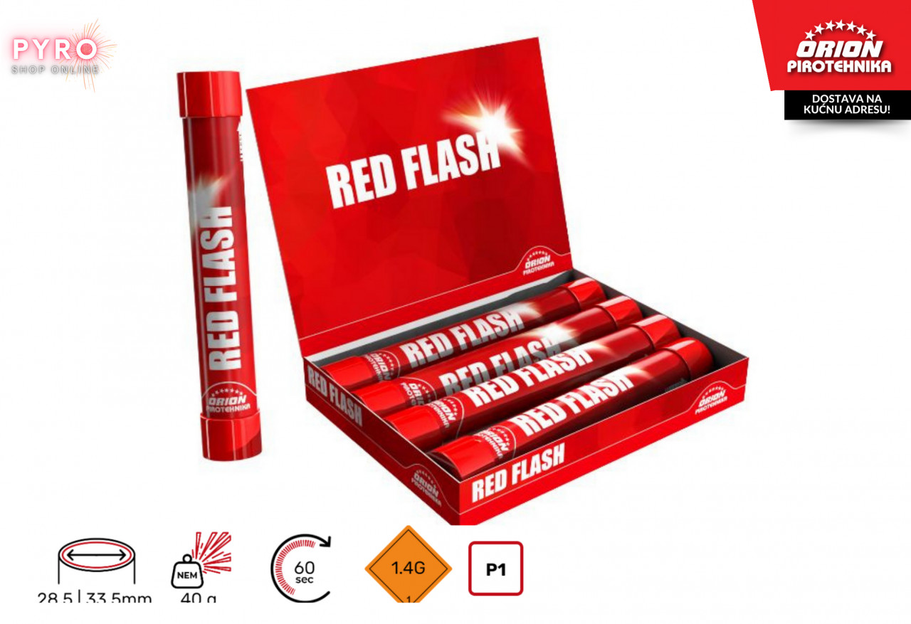 Baklja; RED FLASH; Razred I; Orion Pirotehnika