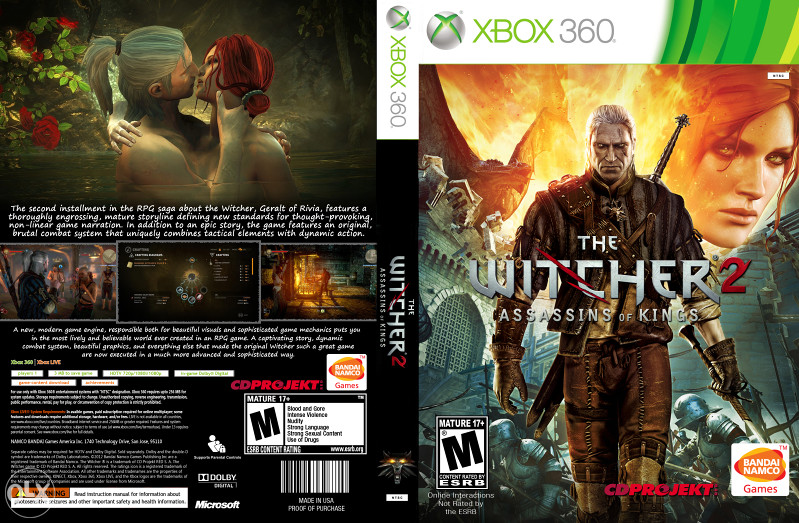 The Witcher Assassins of Kings XBOX 360 Igre za PC i konzole
