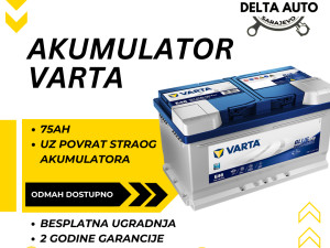 Akumulator VARTA 75AH Delta Auto Doo