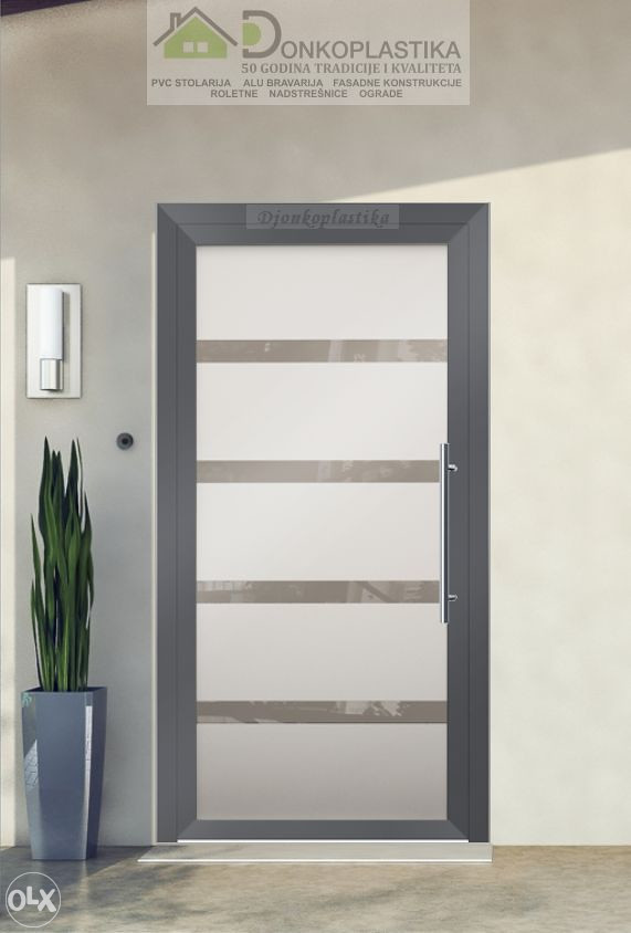 ULAZNA VRATA - ALUMINIUM i PVC