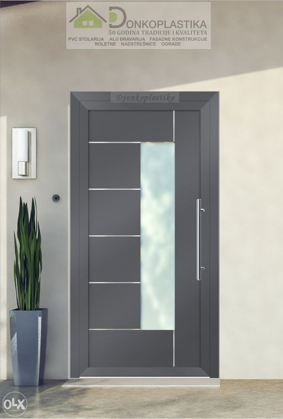 ULAZNA VRATA - ALUMINIUM i PVC