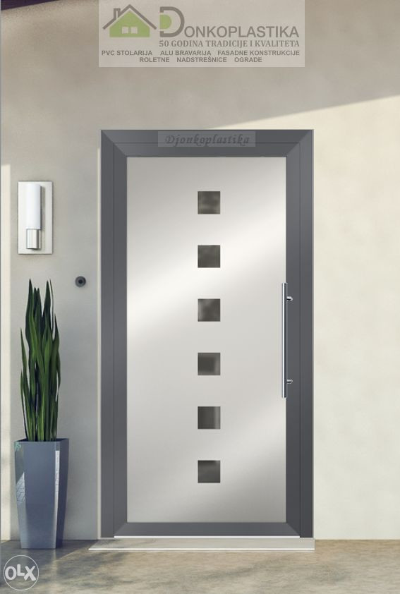 ULAZNA VRATA - ALUMINIUM i PVC