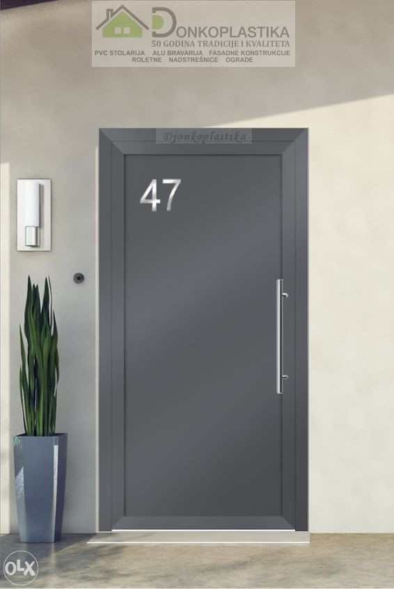 ULAZNA VRATA - ALUMINIUM i PVC