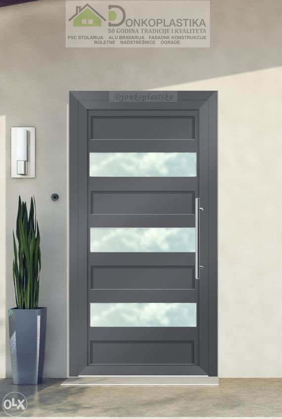 ULAZNA VRATA - ALUMINIUM i PVC