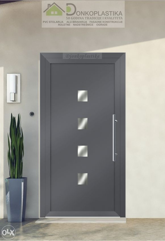 ULAZNA VRATA - ALUMINIUM i PVC