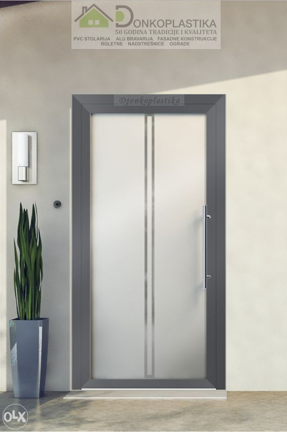 ULAZNA VRATA - ALUMINIUM i PVC