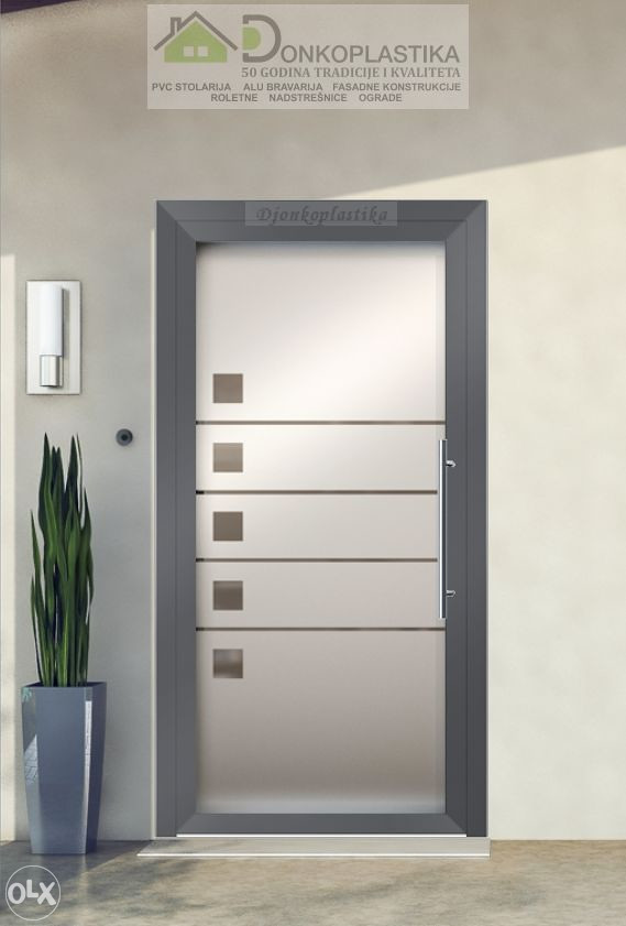 ULAZNA VRATA - ALUMINIUM i PVC