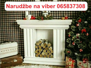 Imitacija kamina ukrasni stiropor dekorativni kamin