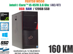 Računar i5 4570 3.6GHz/8 DDR3/SSD/TOWER