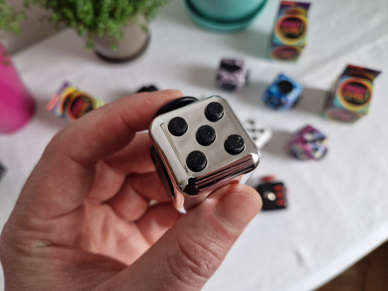 Fidget Cube / Kocka Antistres za Opuštanje Spinner