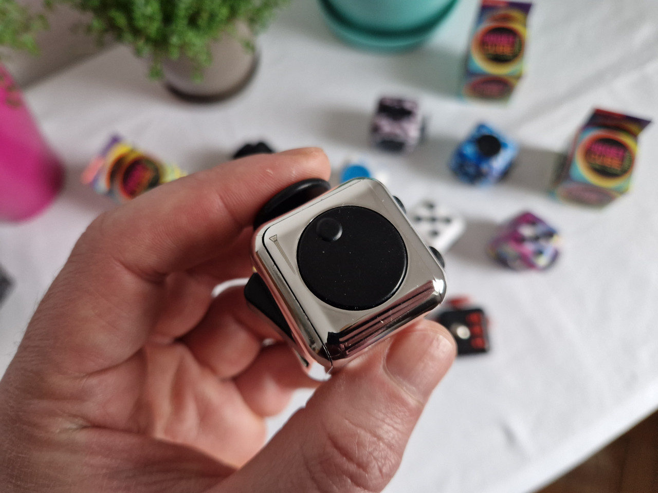 Fidget Cube / Kocka Antistres za Opuštanje Spinner