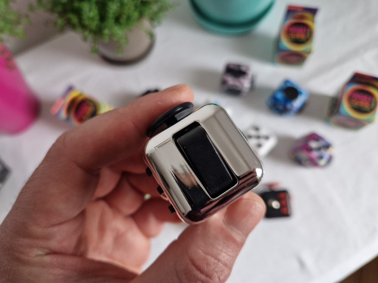 Fidget Cube / Kocka Antistres za Opuštanje Spinner