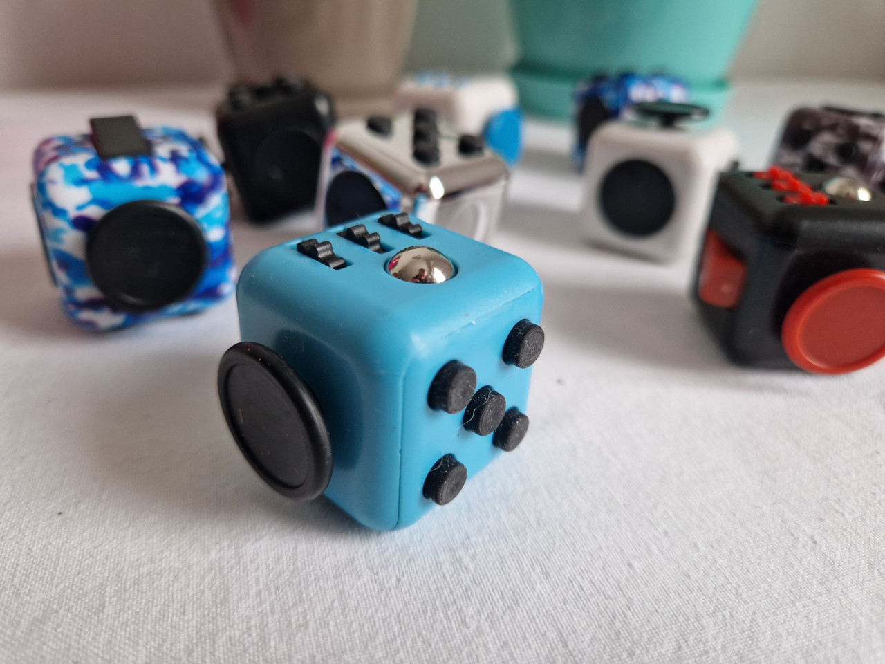 Fidget Cube / Kocka Antistres za Opuštanje Spinner