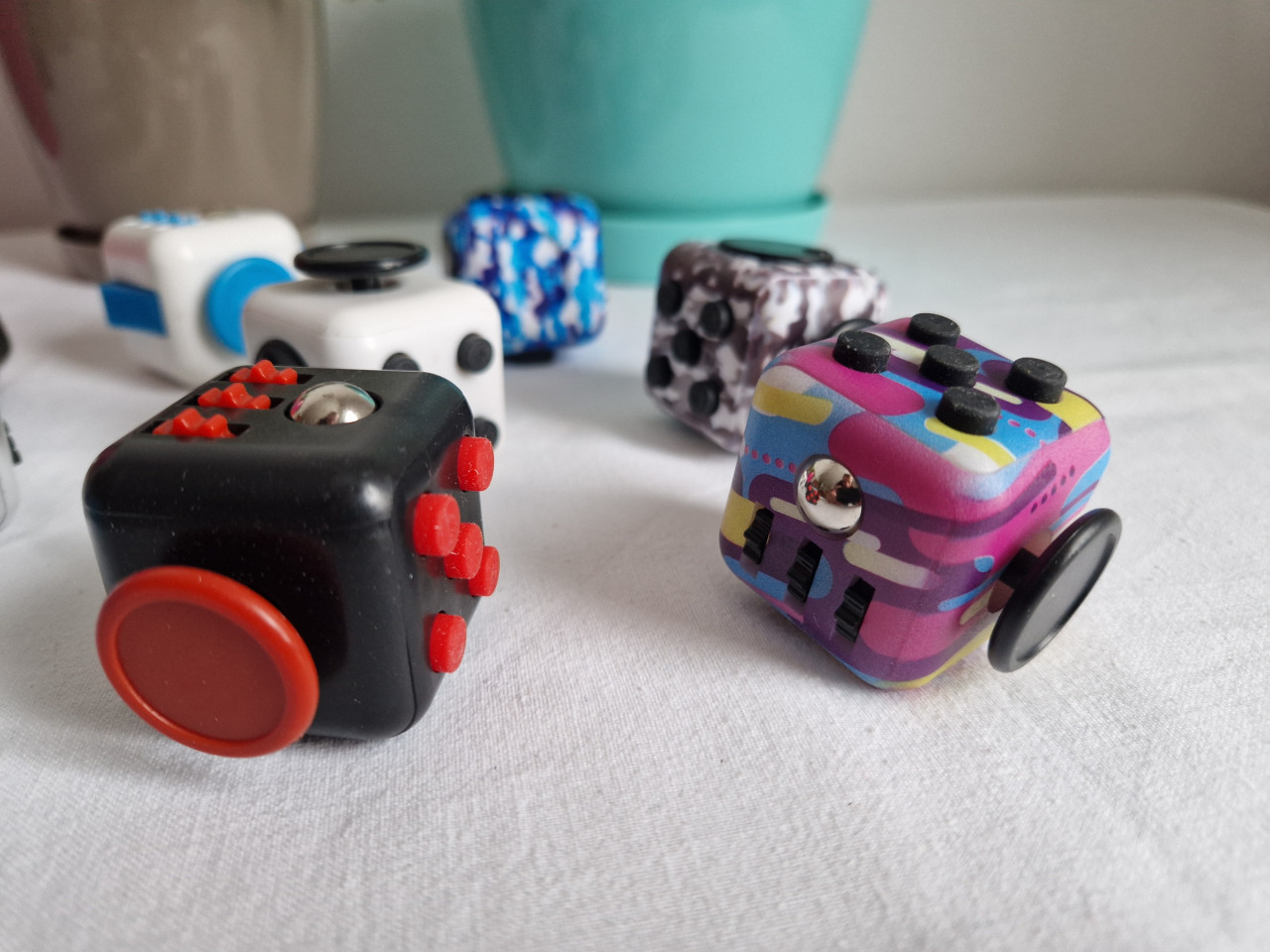 Fidget Cube / Kocka Antistres za Opuštanje Spinner
