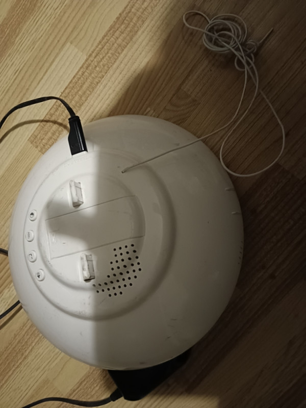 Radio Sat Alarm svjetlo lampa