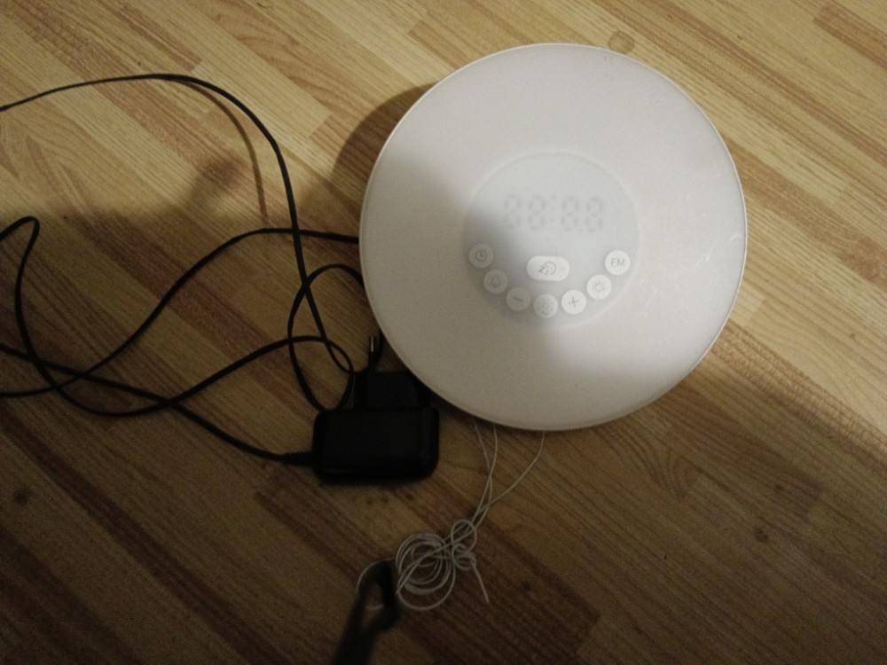 Radio Sat Alarm svjetlo lampa