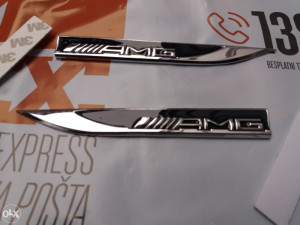 AMG AMBLEM AMBLEMI BOCNI ZNAK MERCEDES