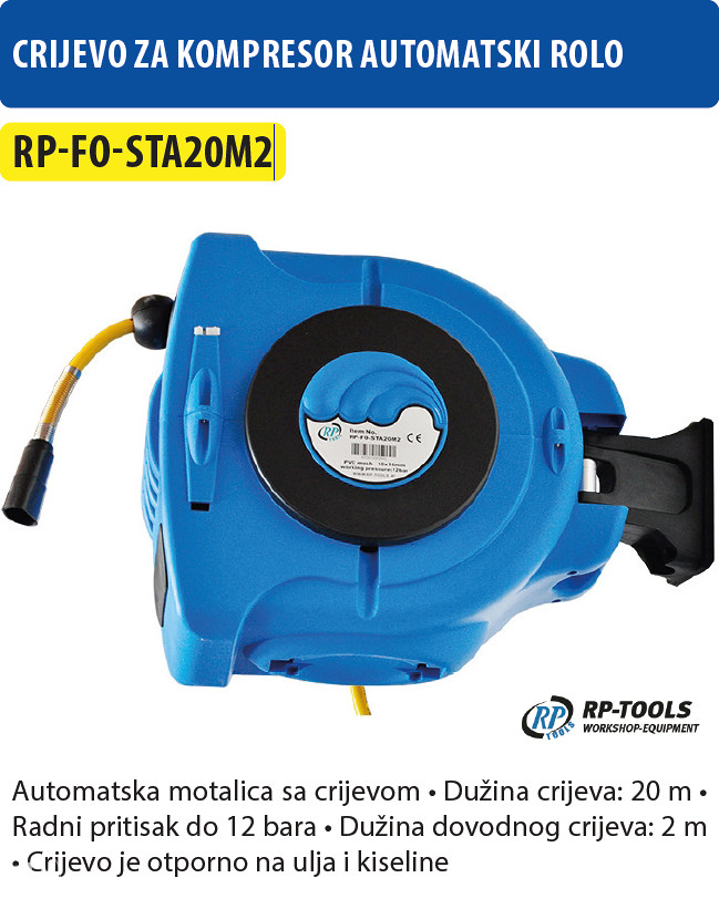 CRIJEVO ZA KOMPRESOR AUTOMATSKI ROLO RP-FO-STA20M2